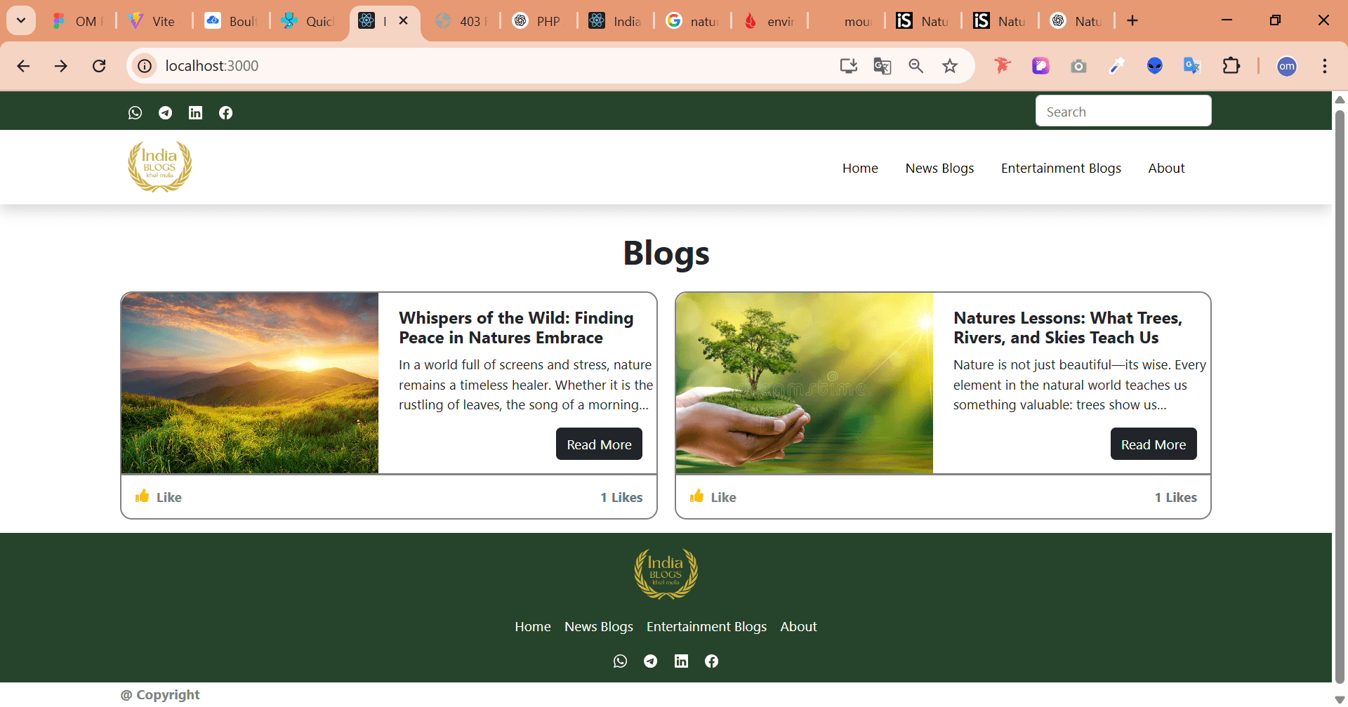 India Blogs Management Software